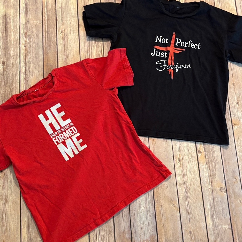 Kids Christian Graphic Tee bundle